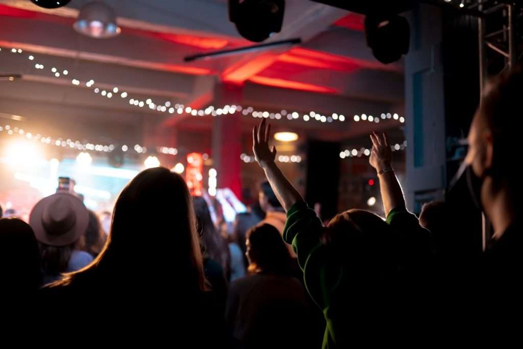 A live music concert